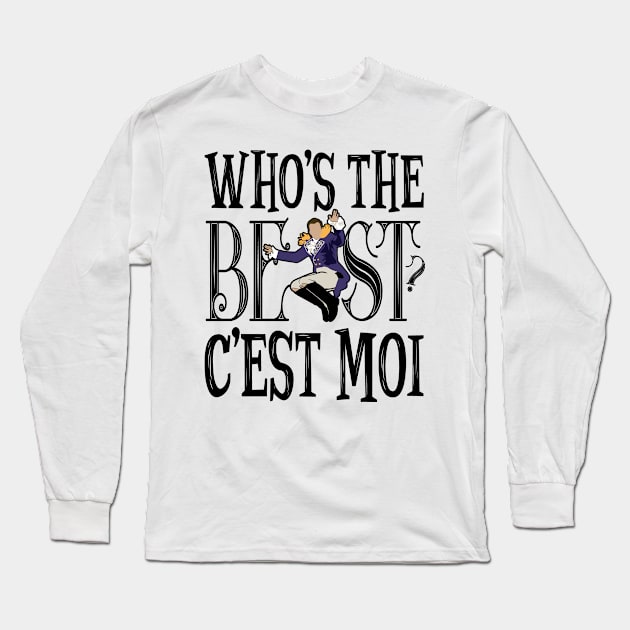 Who The Best? Lafayette! Long Sleeve T-Shirt by KsuAnn